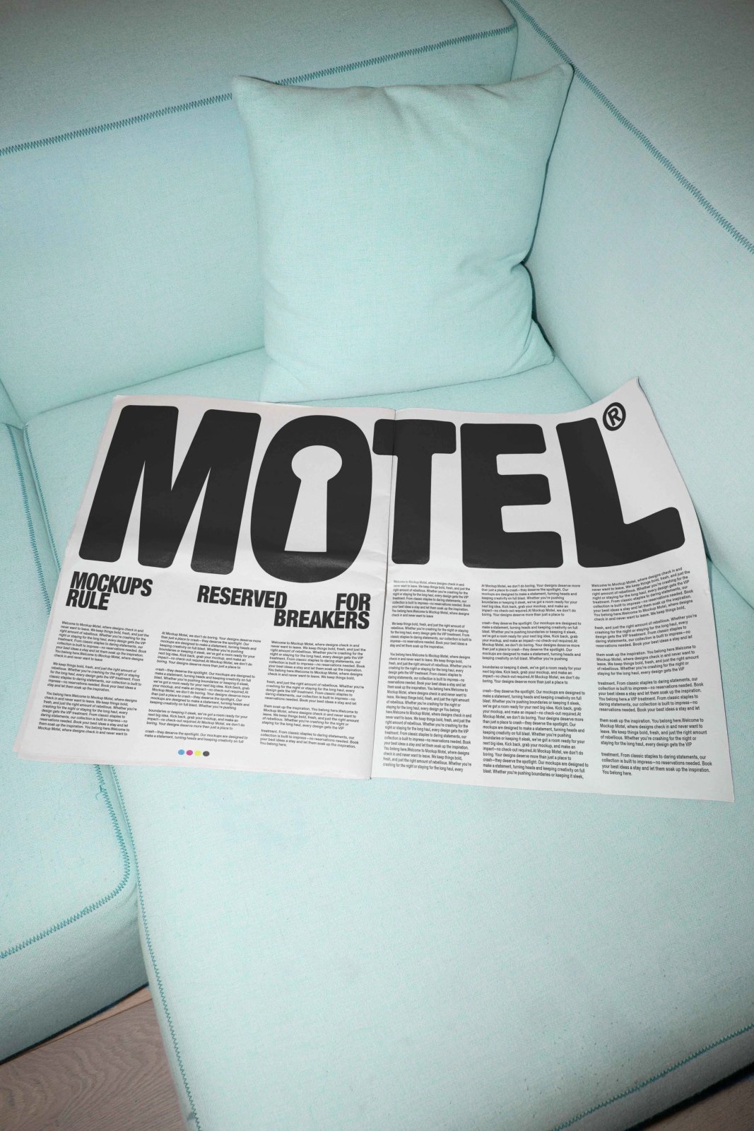 MOTEL NEWSPAPER 05