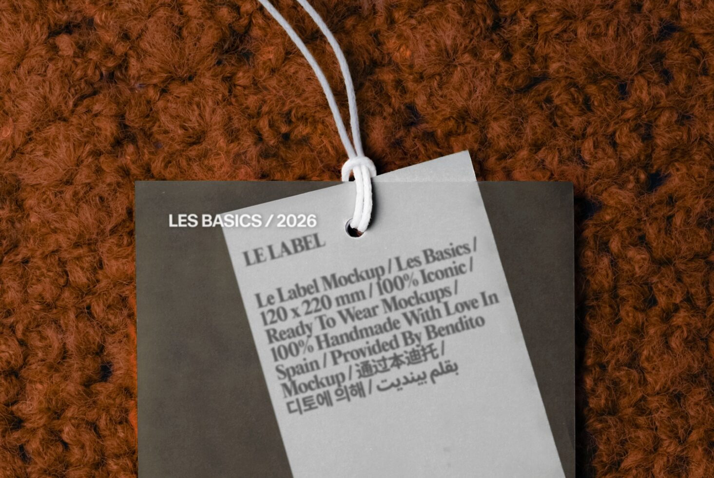 Le Label LB26W27 Mockup preview 2