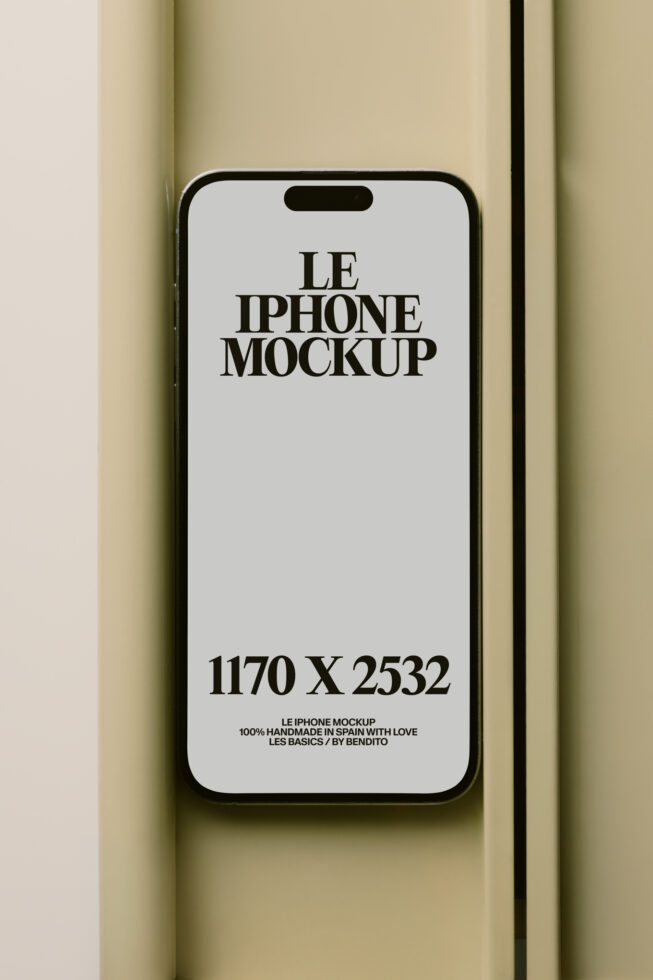 Le iPhone LB26W1902 Mockup