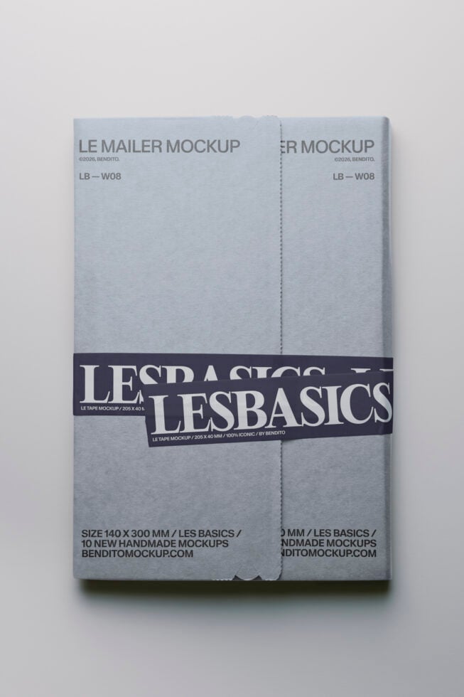 Le Mailer LB26W08 Mockup preview 4
