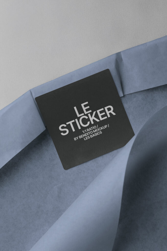 Le Sticker LB25W36 Mockup preview 4