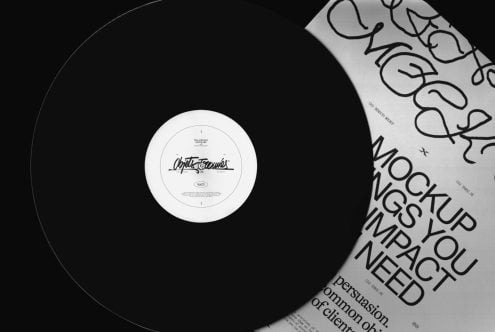 Vinyl OTv101 Mockup