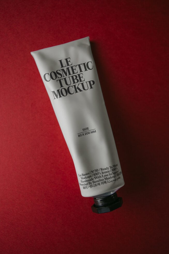 Le Cosmetic Tube LB26W30 Mockup preview 4