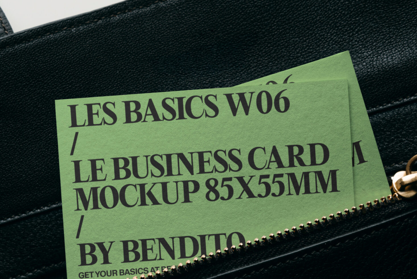 Le Business Card LB26W06 Mockup preview 2