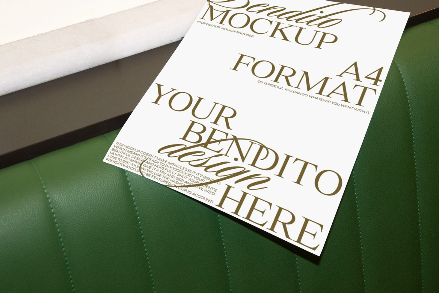 A4 Format F 04 Mockup preview 2