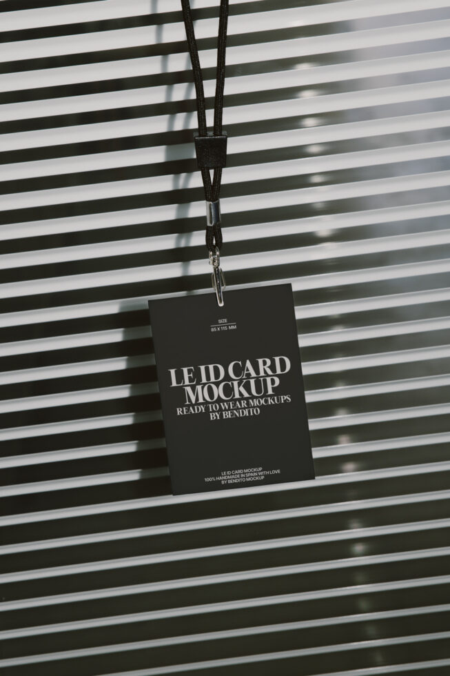 Le ID Card LB25W24 Mockup preview 4