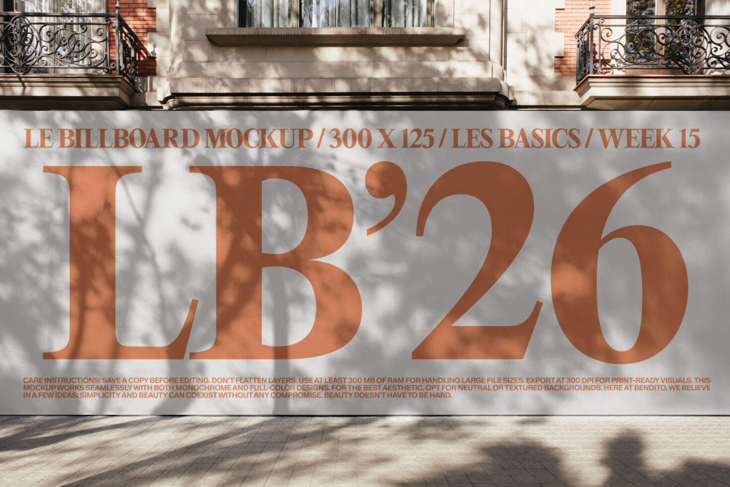 Le Billboard LB26W1503 Mockup preview 4