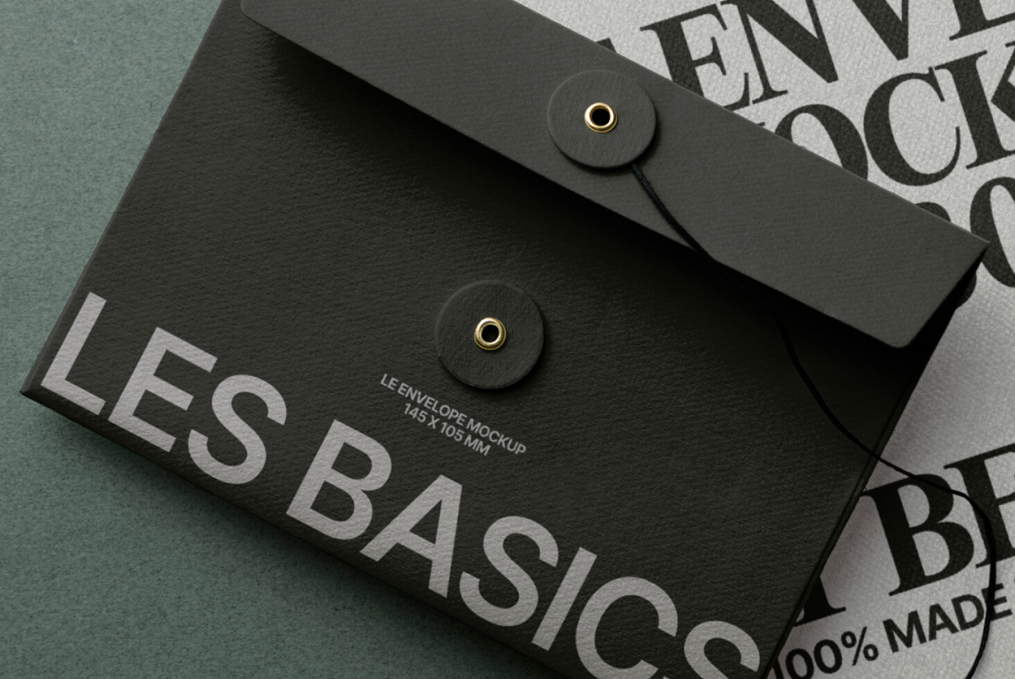 Le Envelope LB25W37 Mockup preview 2