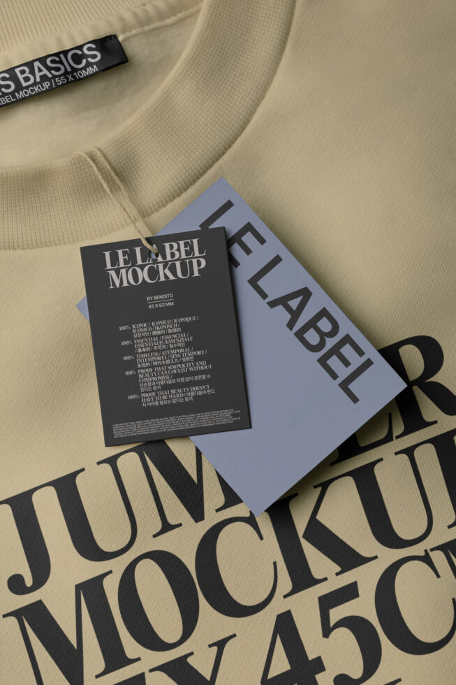 Le Label LB25W31 Mockup preview 4