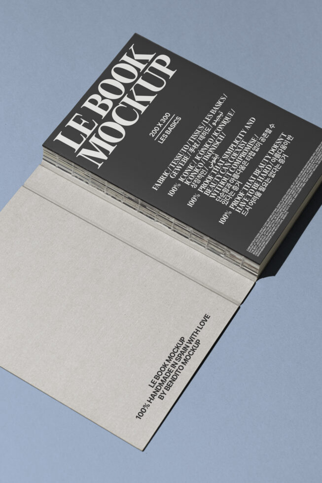 Le Book LB25W16 Mockup preview 4