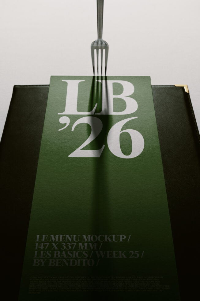Le Menu LB26W25 Mockup preview 4