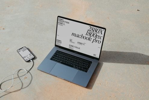 Macbook Pro K01 Mockup