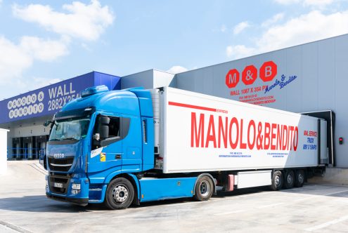 Truck M&B01 Mockup