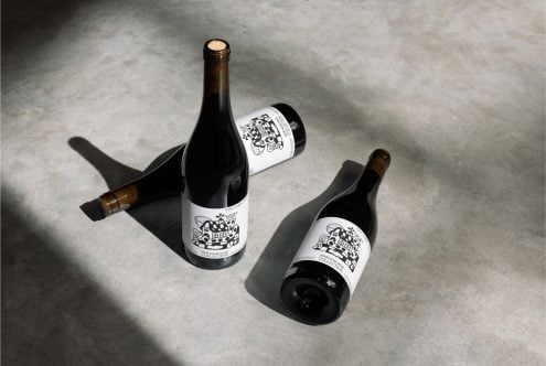 Wine Bottle WWW03 Mockup