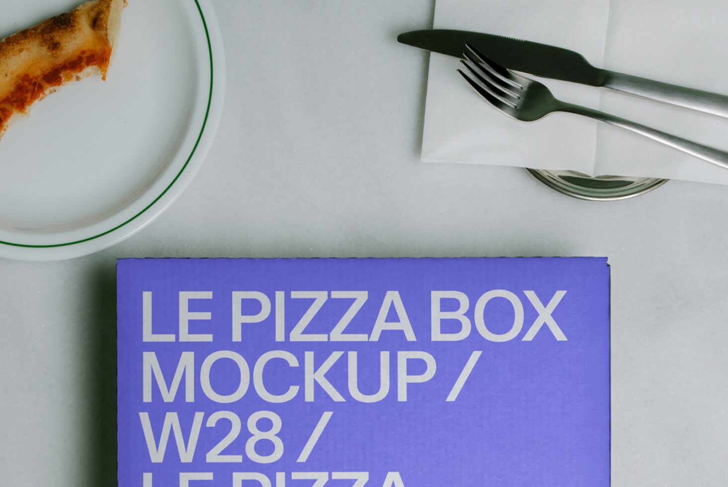 Le Pizza Box LB26W2805 Mockup preview 2