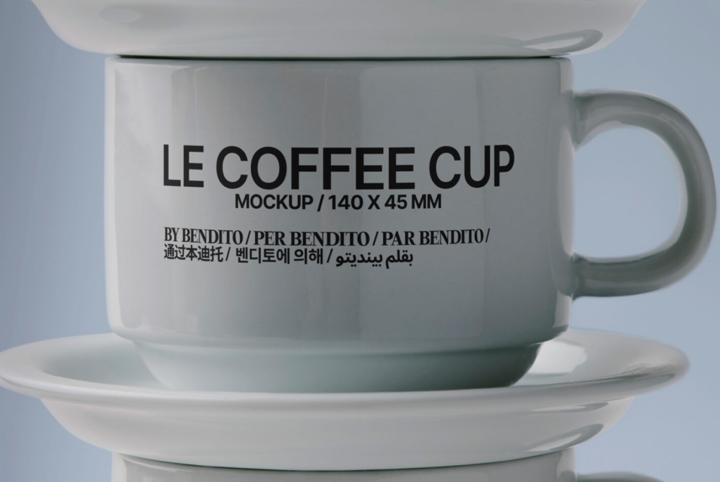 Le Coffee Cup LB25W31 Mockup preview 2