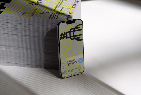 iPhone #CCC02 Mockup