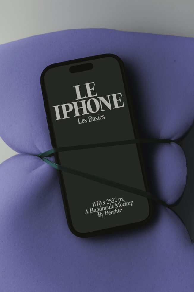 Le iPhone LB26W34 Mockup preview 4