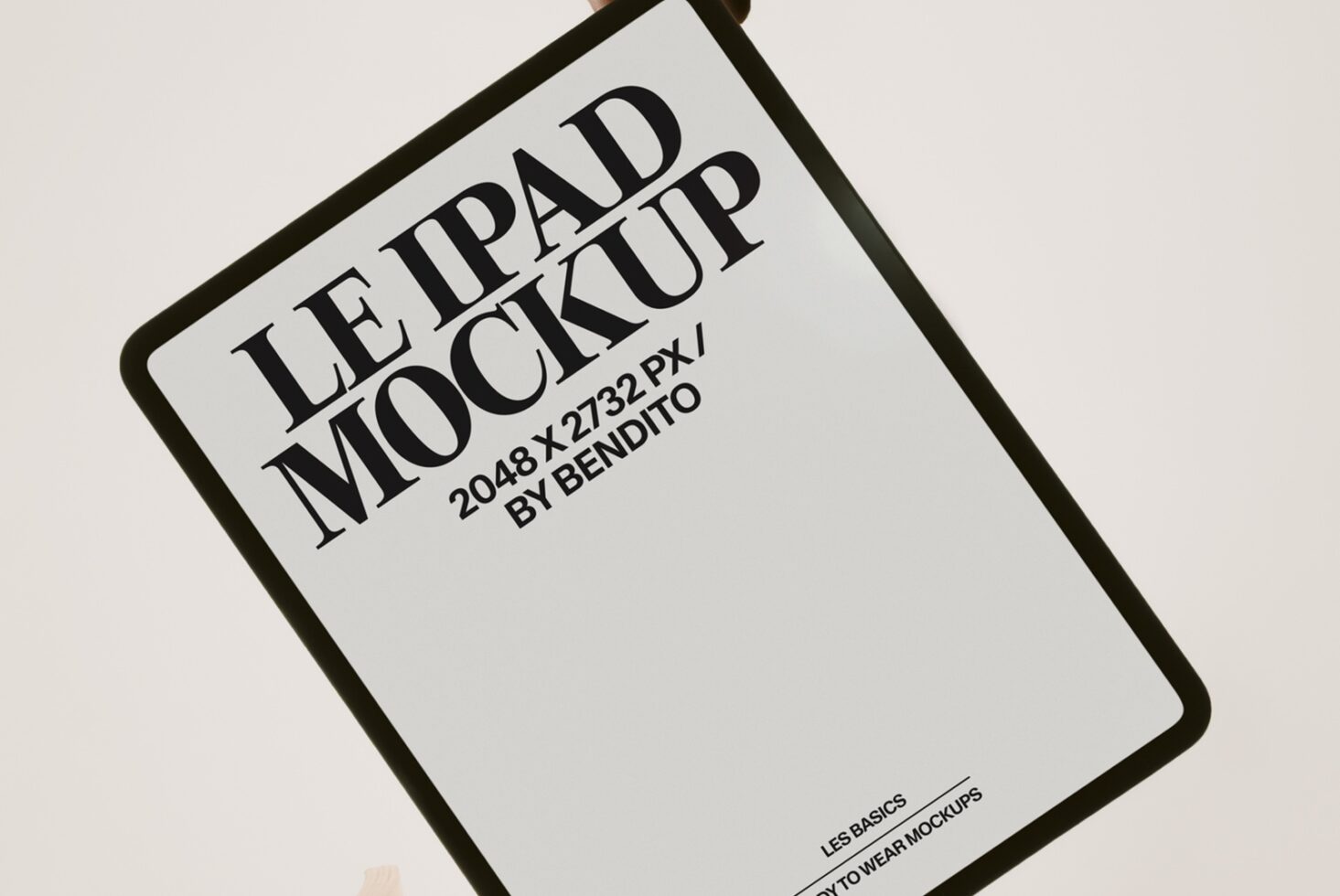 Le iPad LB26W3801 Mockup preview 2