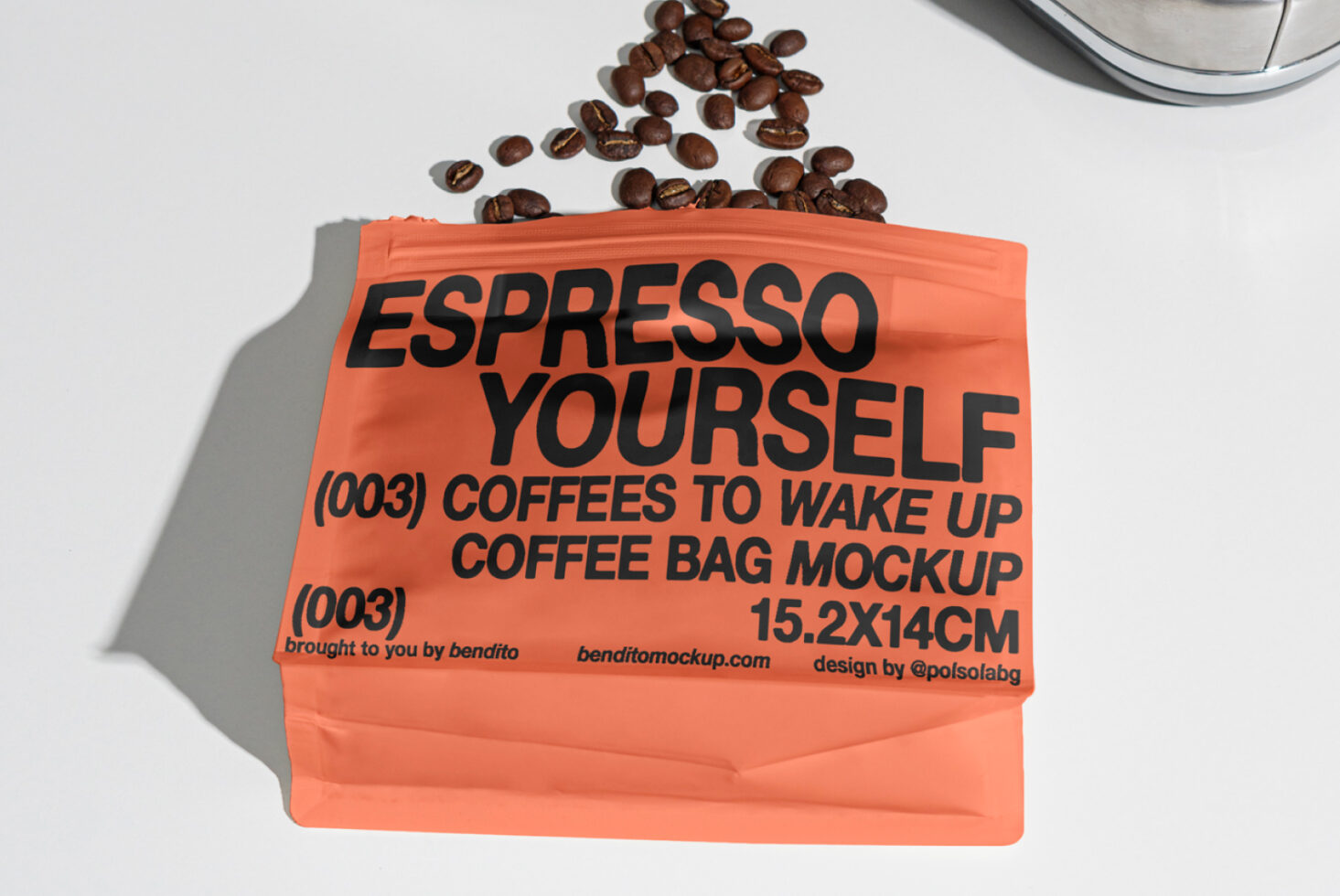 Coffee Bag EY01 Mockup preview 2