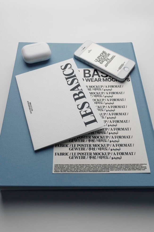 Le Stationery LB25W36 Mockup