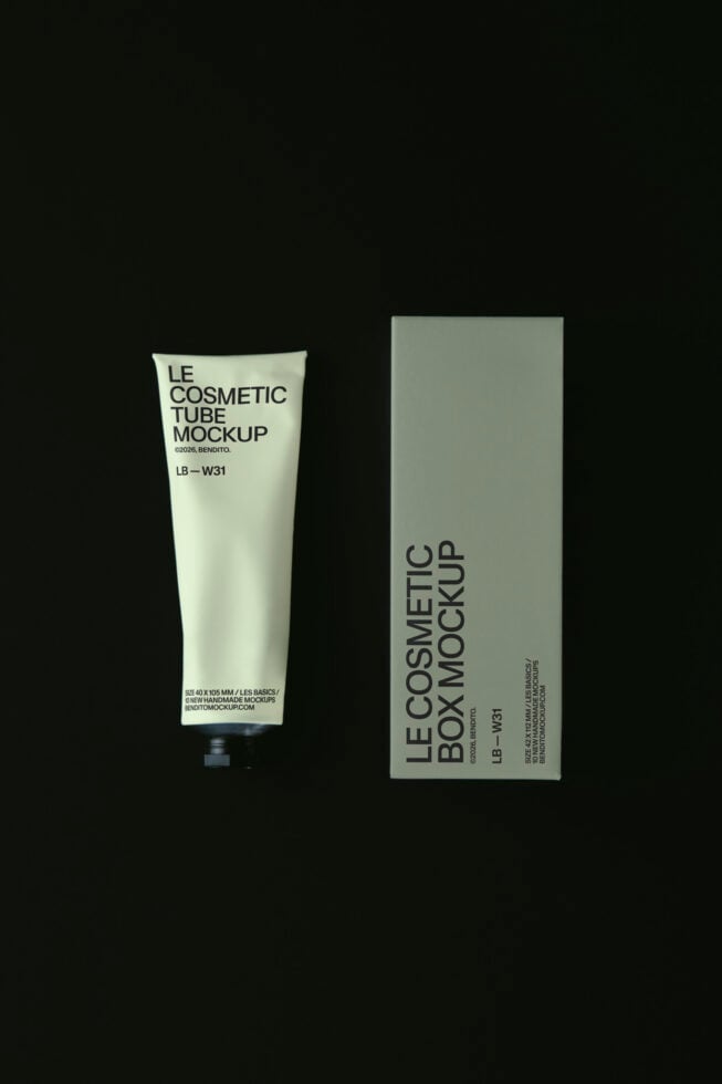 Le Cosmetic Tube LB26W31 Mockup preview 4