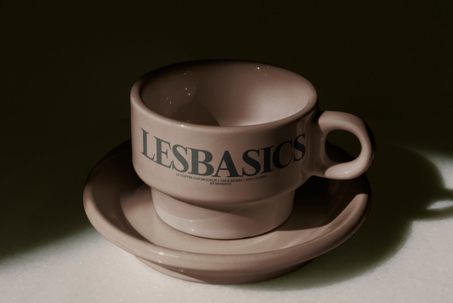 Le Coffee Cup LB26W03 Mockup preview 2