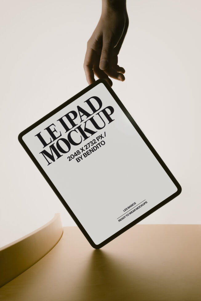 Le iPad LB26W3801 Mockup preview 4
