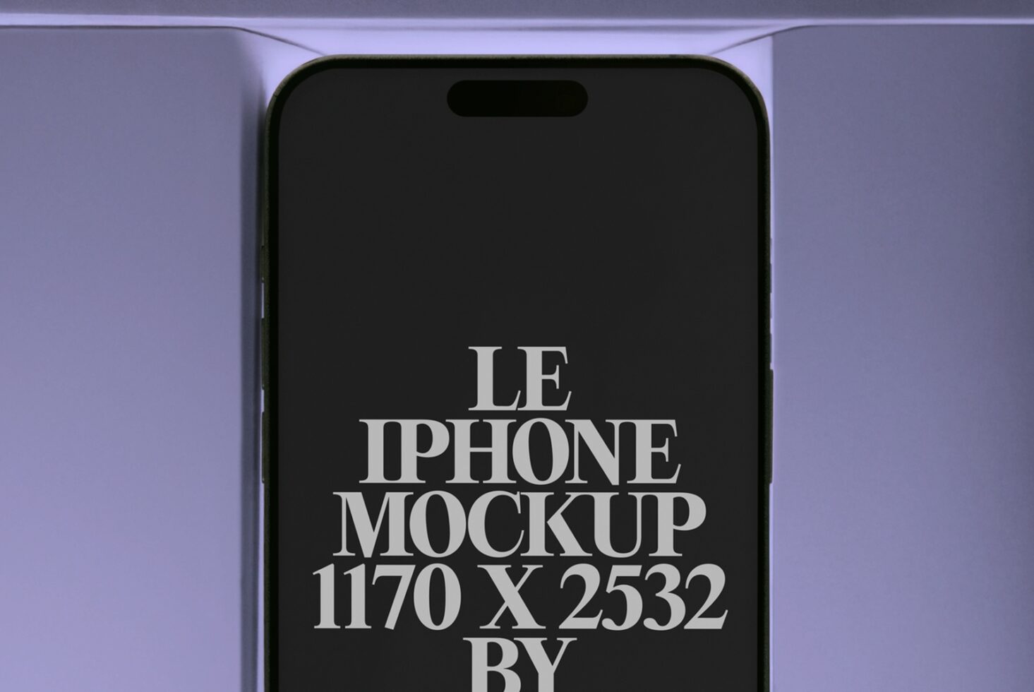 Le iPhone LB26W15 Mockup preview 2