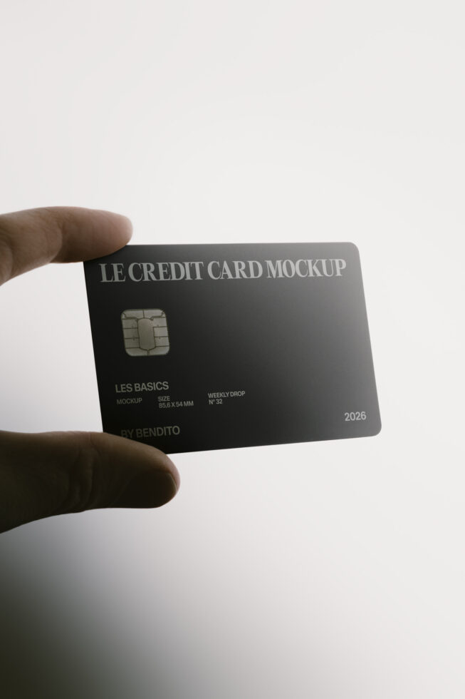 Le Card LB26W32 Mockup preview 4
