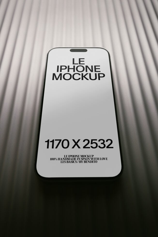 Le iPhone LB26W2902 Mockup