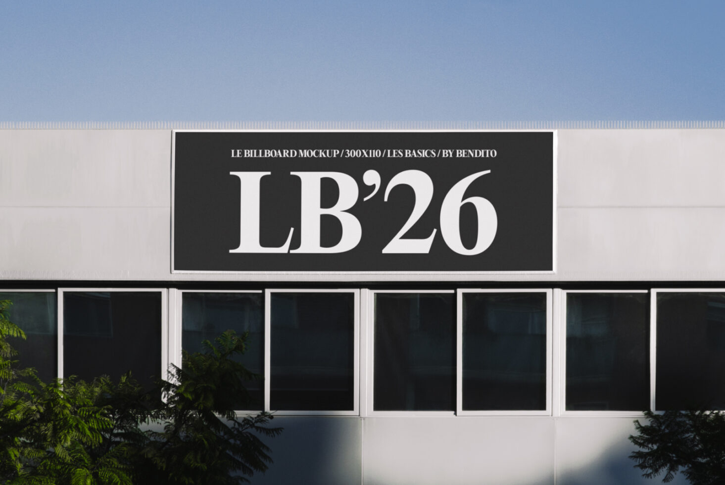 Le Billboard LB26W1102 Mockup preview 2