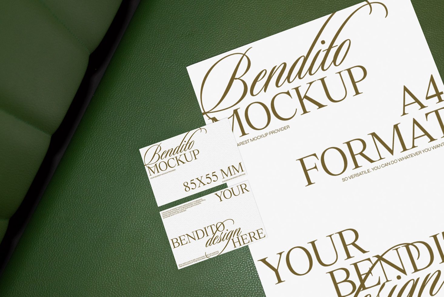 Stationery F 01 Mockup preview 2