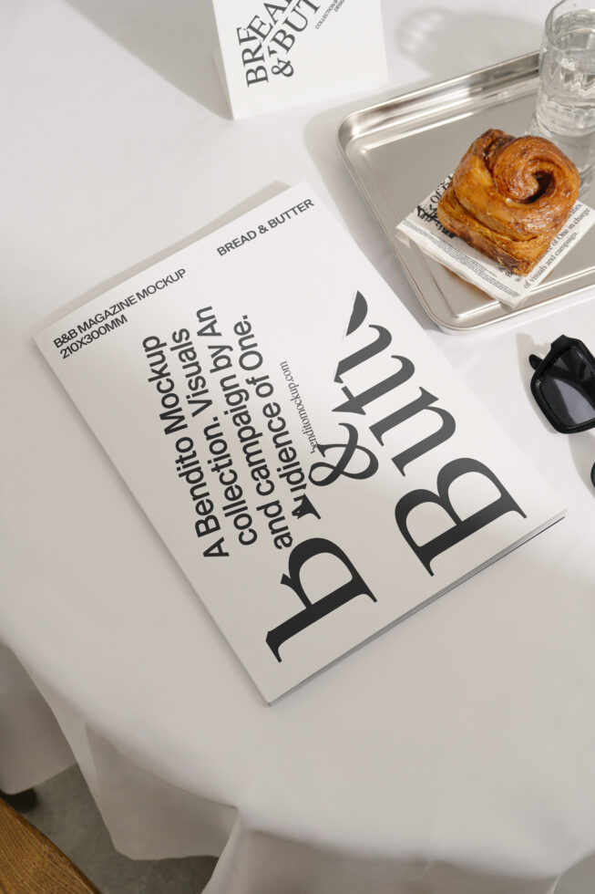 Magazine BandB Mockup