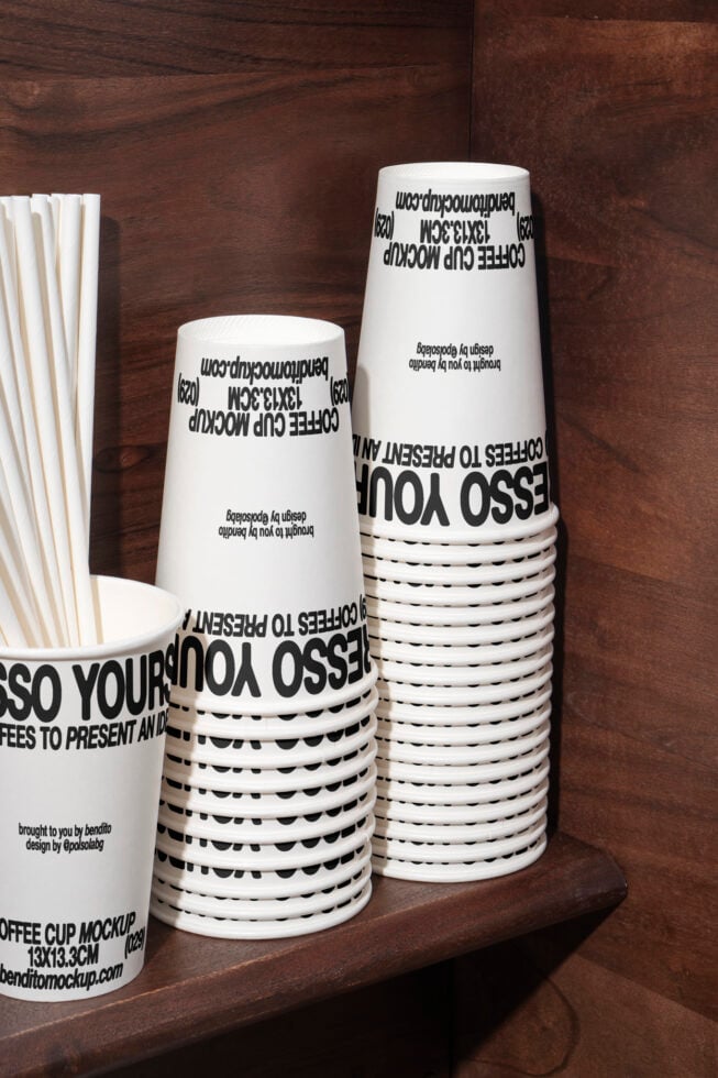 Coffee Cup EY02 Mockup