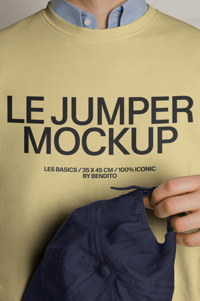 Le Jumper LB26W11 Mockup preview 4
