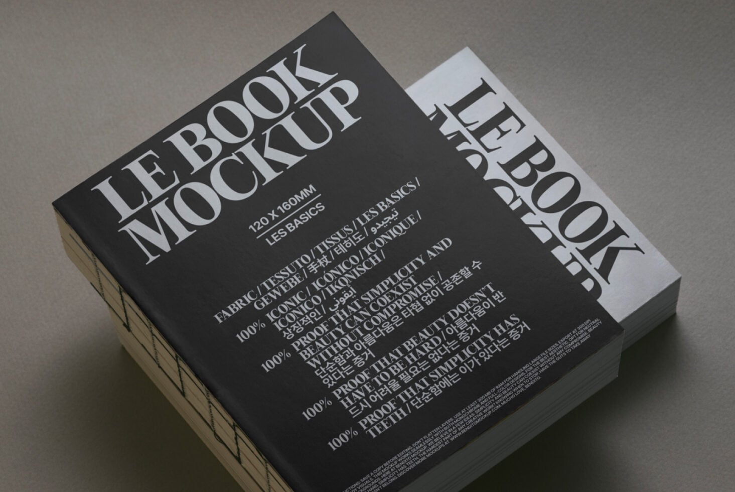 Le Book LB25W24 Mockup preview 2