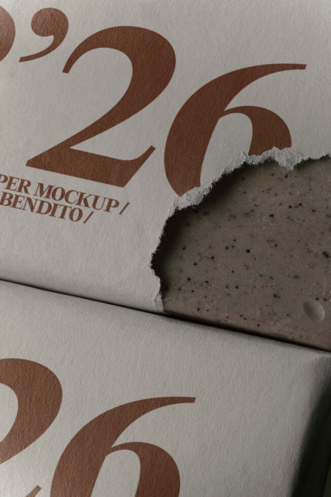 Le Wrapping Paper LB26W35 Mockup preview 4