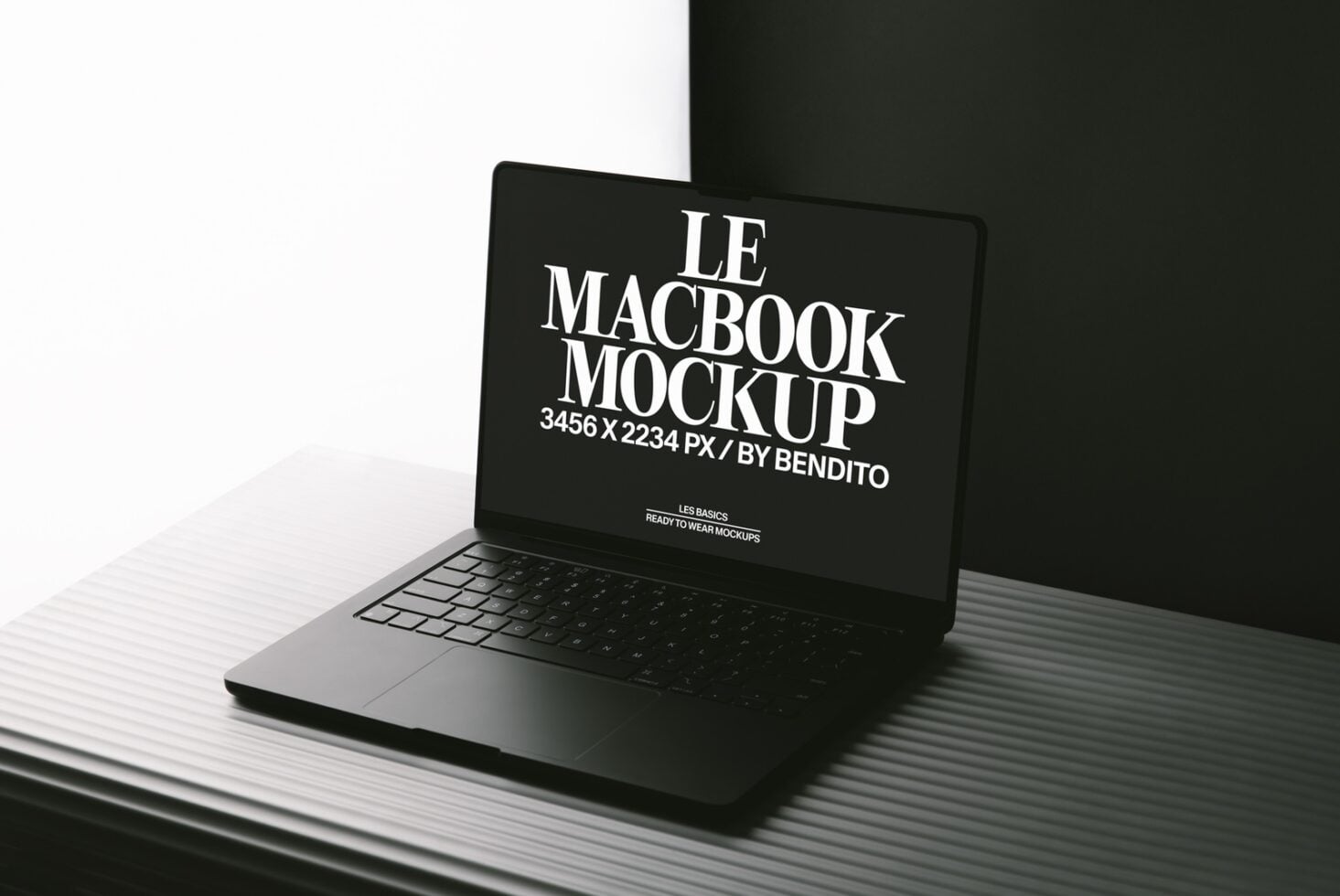 Le MacBook LB26W31 Mockup preview 2