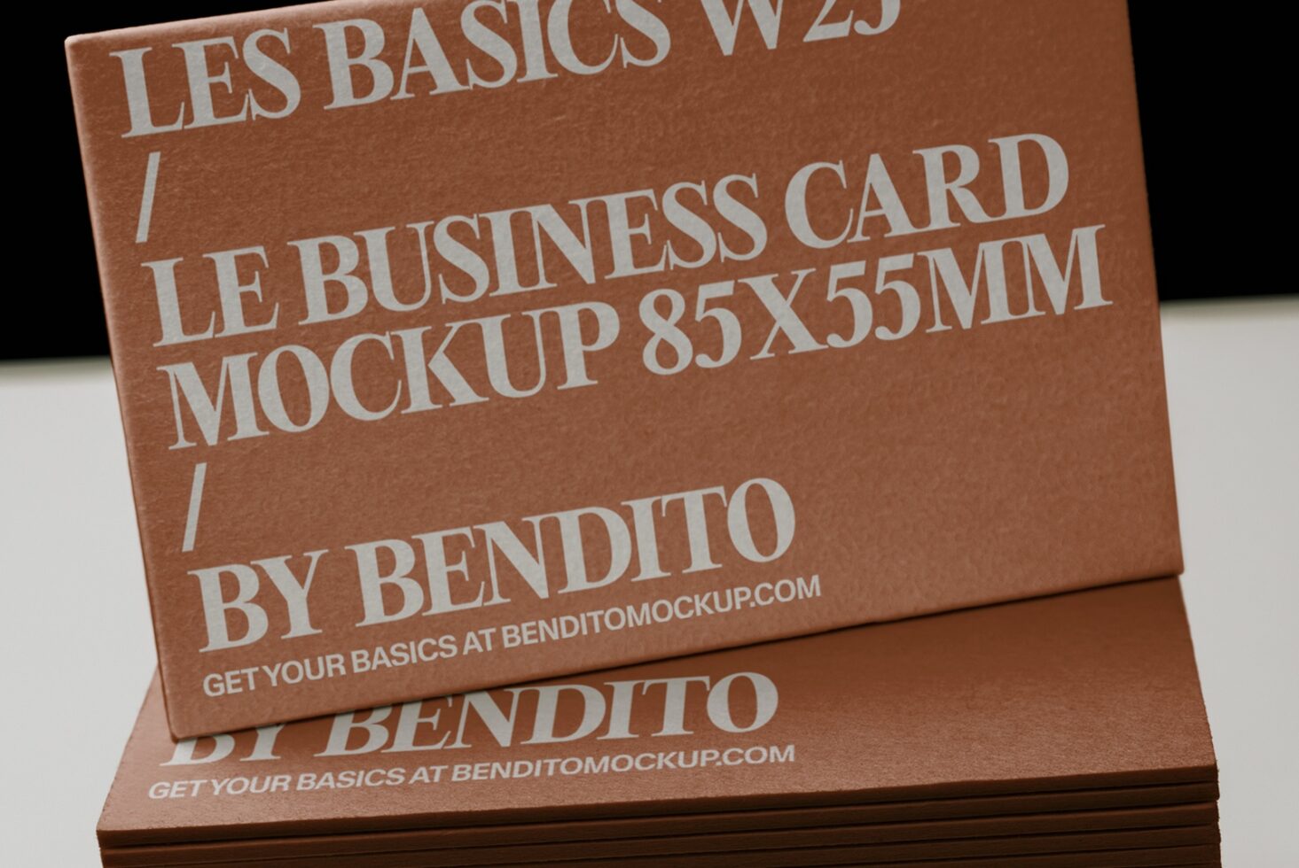 Le Business Card LB26W25 Mockup preview 2