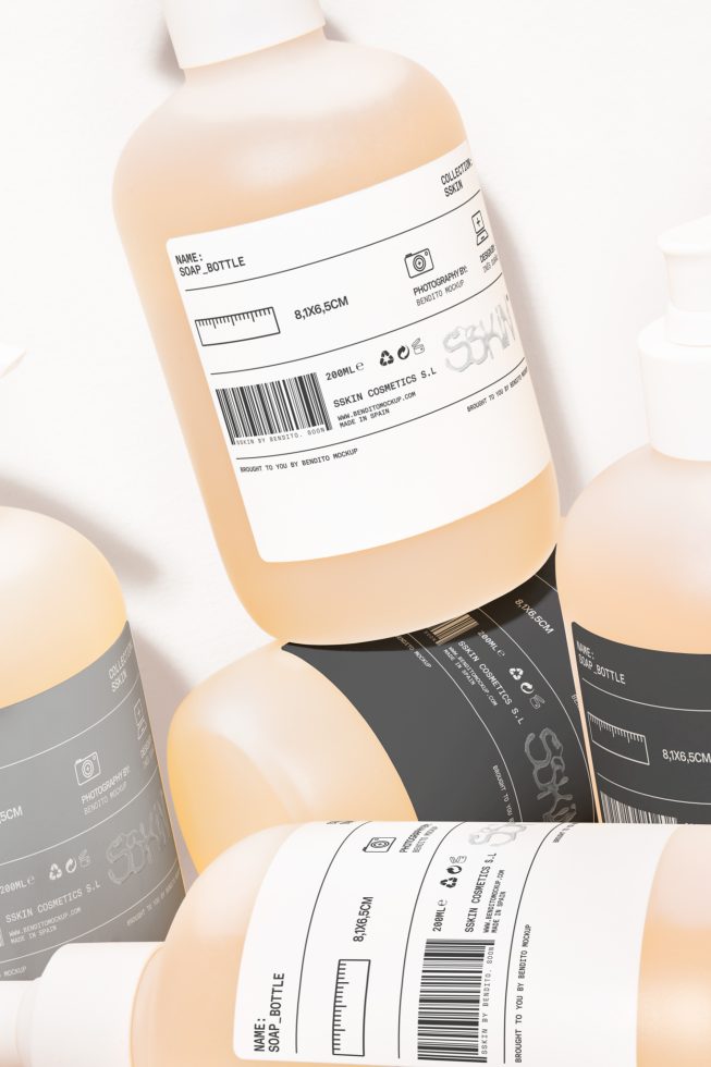 Soap Bottle SS06 Mockup preview 4