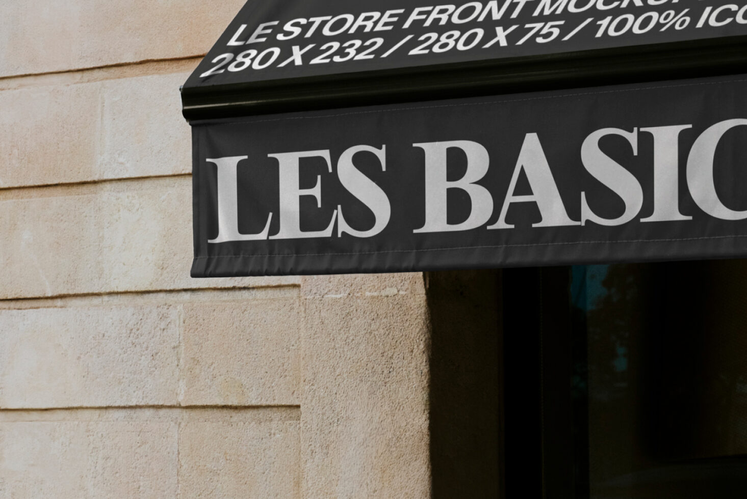 Le Store Front LB26W05 Mockup preview 2