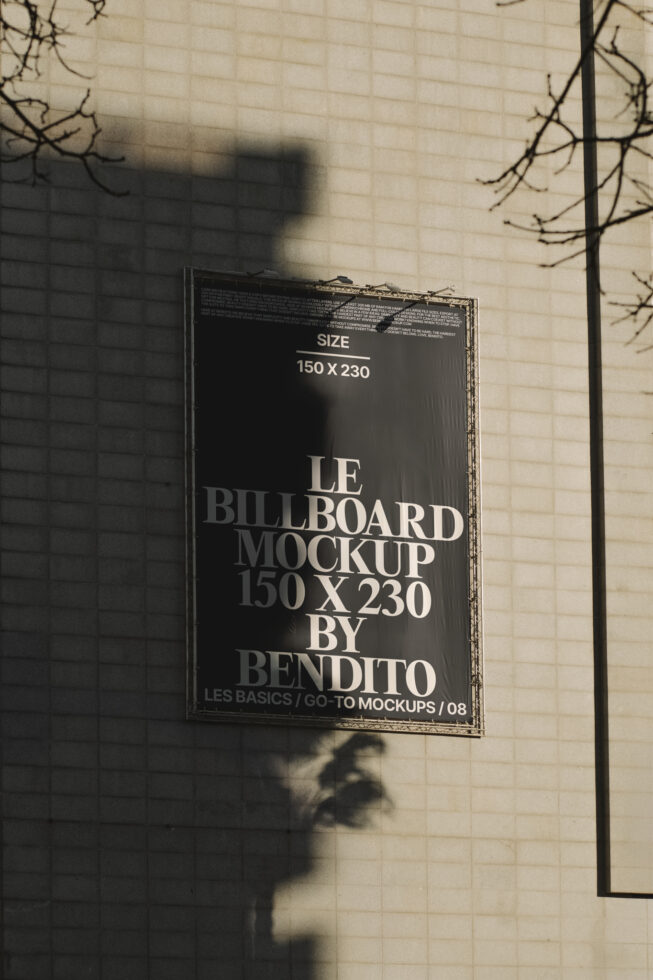 Le Billboard LB25W08 Mockup preview 4