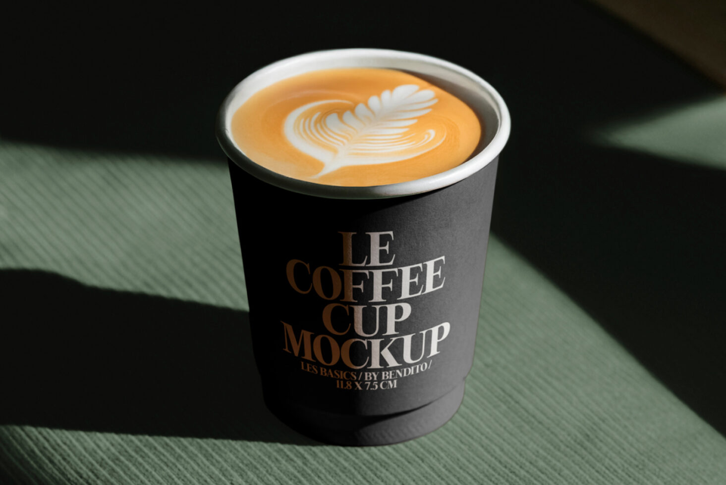 Le Coffee Cup LB25W10 Mockup preview 2