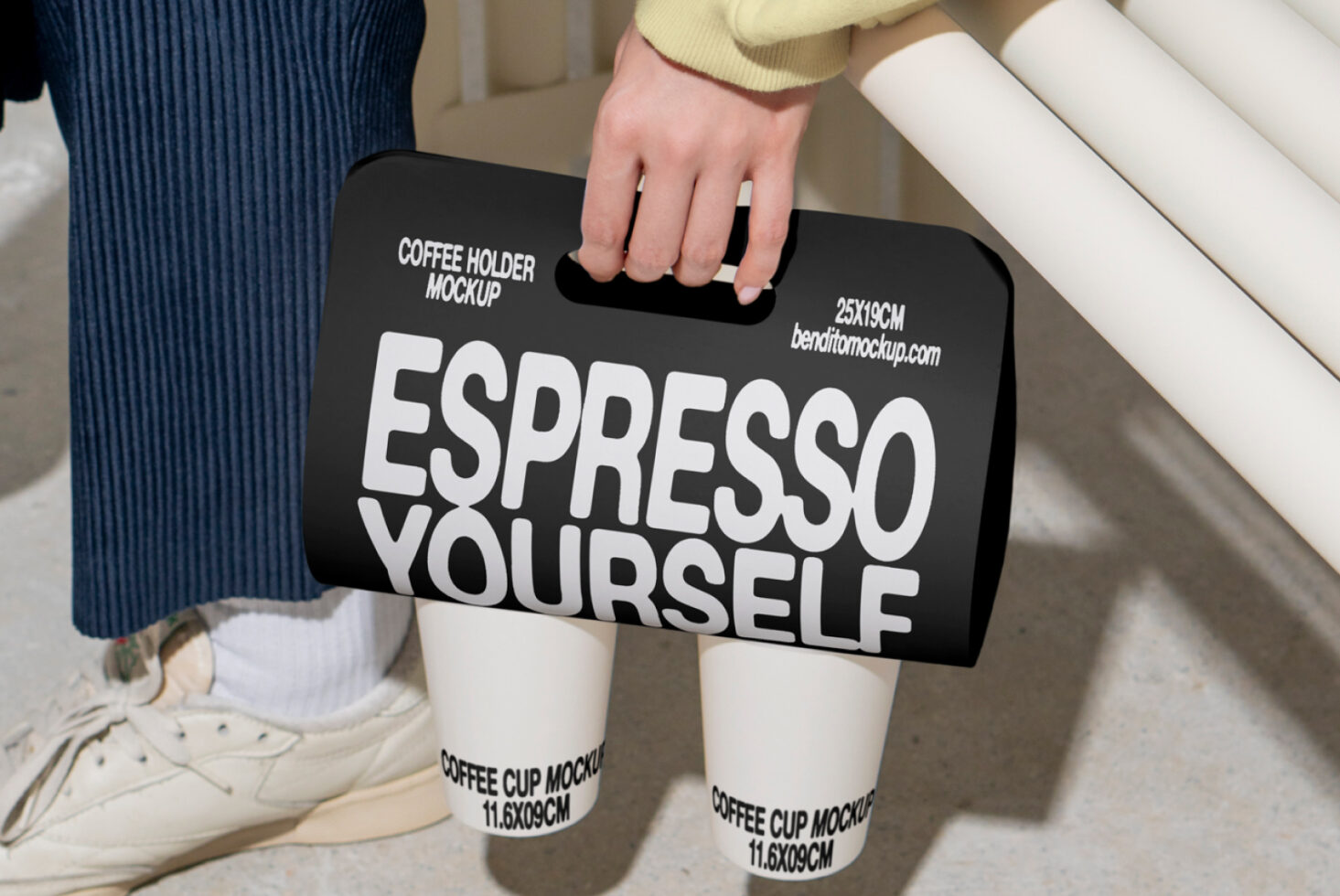 Coffee Holder EY Mockup preview 2