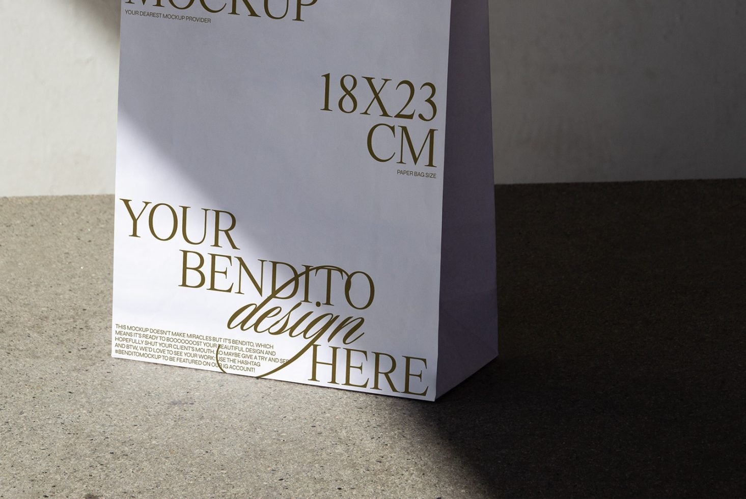 Small Paper Bag D 02 Mockup preview 2