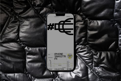 iPhone #CCC01 Mockup