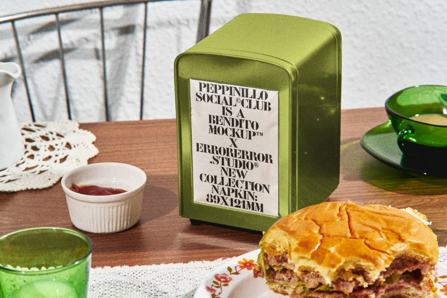 Napkin PSCv1 Mockup preview 4