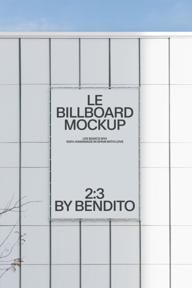 Le Billboard LB26W1401 Mockup