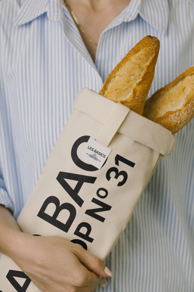 Le Bread Bag LB25W31 Mockup